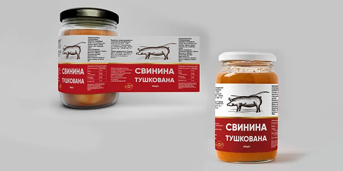 Новинки від Express Print: Наклейки для банок тушонки